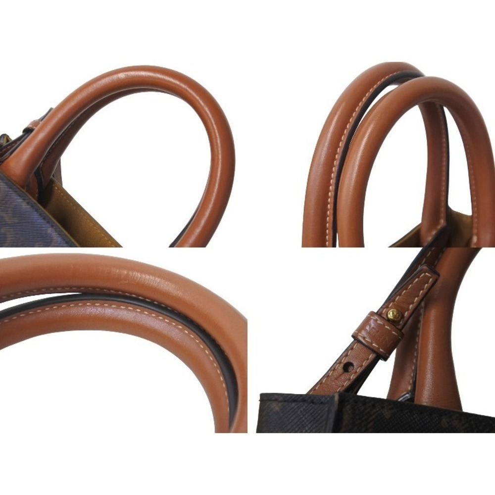 CELINE Vertical Triomphe Canvas Handbag Logo - Picture 6 of 9